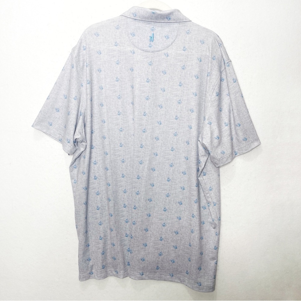 Johnnie-O Shirt Men's‎ Final Final Drinks Polo Seal Size XL Style JMP06080 - Picture 2 of 8